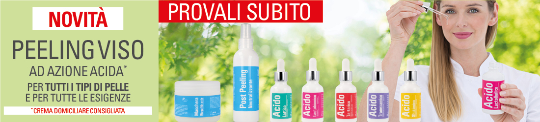 ACIDI PER SCRUB VISO PROFESSIONALE
