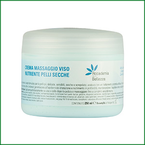 Crema Massaggio Viso Nutriente Pelli Secche 250 ml