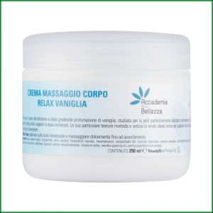 Crema massaggio corpo relax vaniglia 250 ml