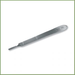 Set 5 Manici Per Bisturi Modellante No.3 BP In Acciaio Inox - Craft E Hobby - Lame NON Incluse