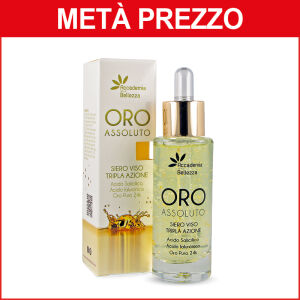 Oro Assoluto Siero Viso Tripla Azione
