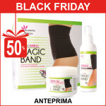 KIT MAGIC BAND FASCIA COLOR NERO SCEGLI LA TAGLIA