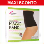 KIT MAGIC BAND FASCIA COLOR NERO SCEGLI LA TAGLIA