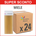 24 Cartucce Ceretta Classica "miele" Gialla 100 ml