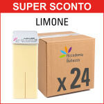 24 Cartucce Ceretta Classica "limone" 100 ml