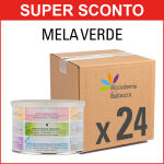 24 Barattoli Ceretta Classica "mela verde" 400 ml