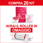 ERMES MASSAGGIATORE PORTATILE + 20 ACTIVE GEL KIT