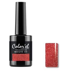 COLOR'EL 8119 - ROSSO GLITTER